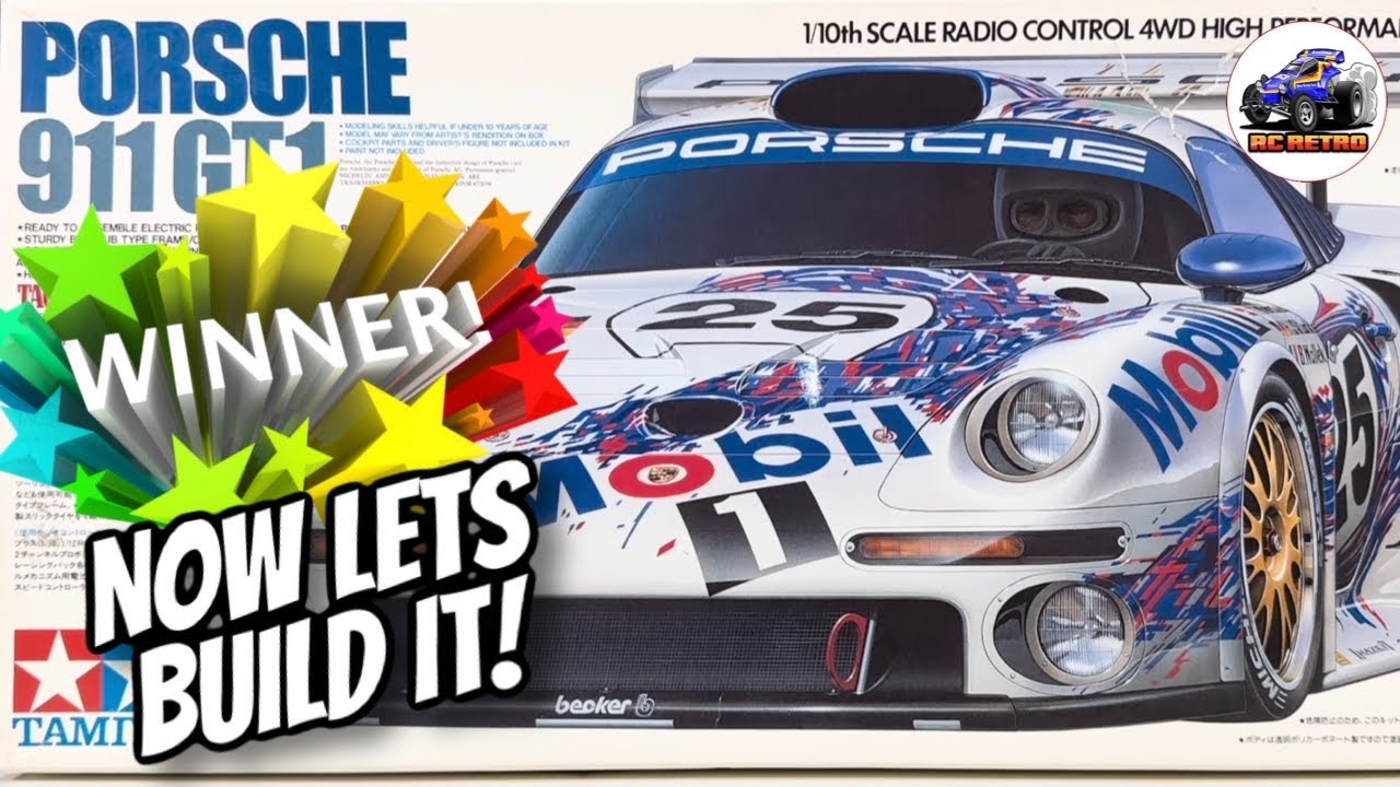 e305: And The Next Build Is...Tamiya TA03R-S Porsche 911 GT1 (Part 1 Build)