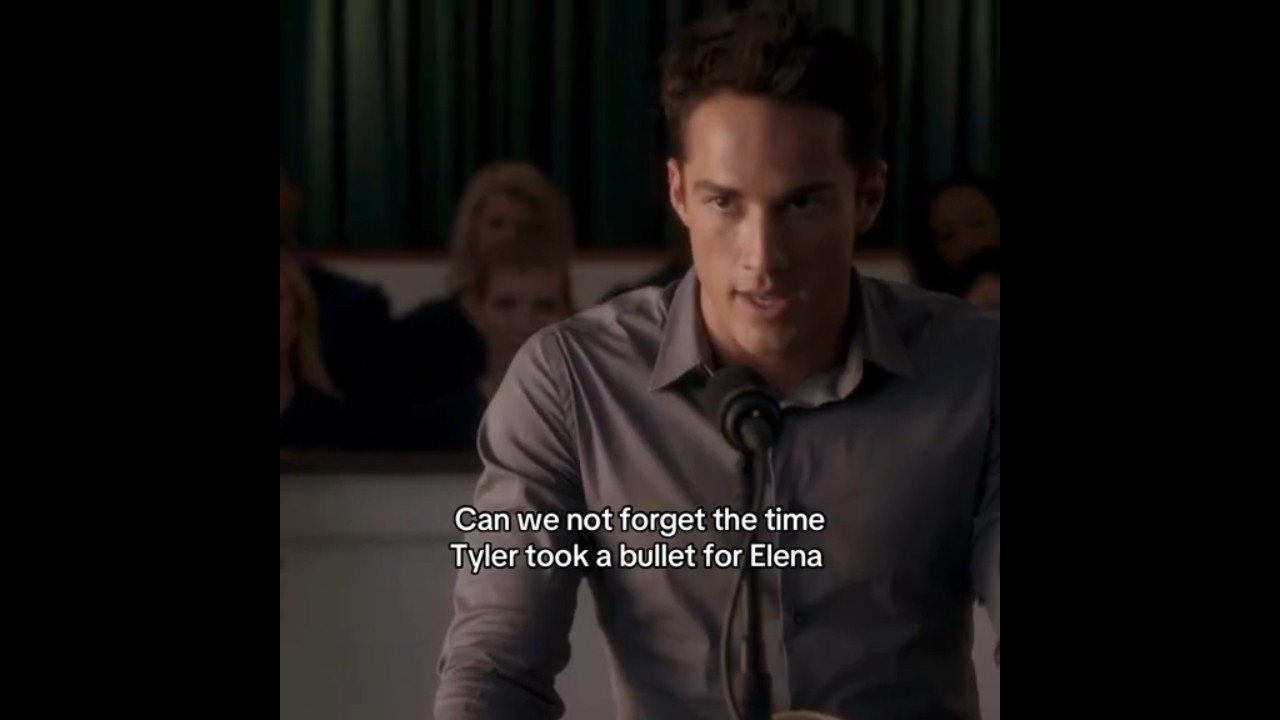 He cared about Elena so much #tvd #tylerlookwood #elenagilbert #thevampirediaries #tvdedits #shorts