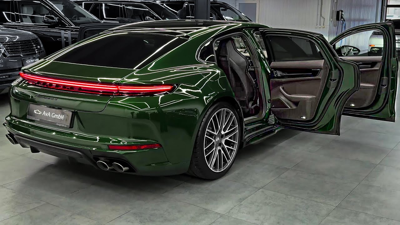 Porsche Panamera (2025) - Звук, интерьер и экстерьер