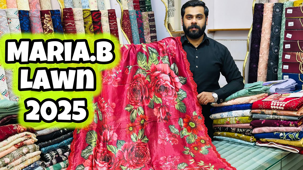 Maria.B Luxury Lawn 2025🌼Low Price Designer Lawn 2025🌺Pakistani Designer Lawn 2025🌸Lawn King Replica