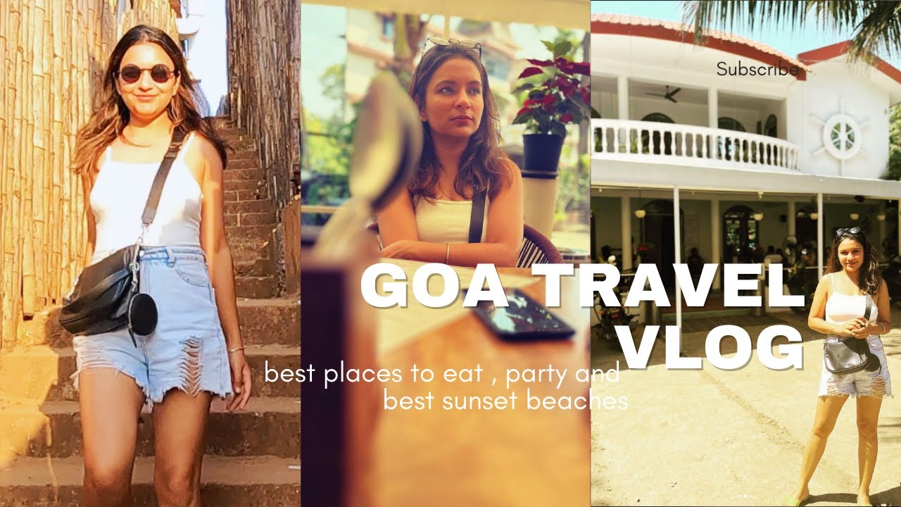Goa vlog 2023 | Best places to stay , best sunset location , party , things to do ☀️🌴🥰