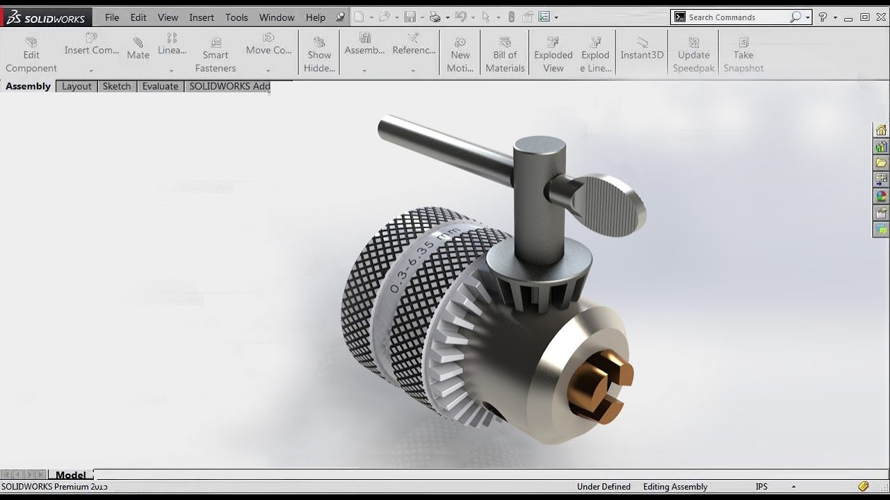 How to design drill chuck in SolidWorks | Solidworks Share