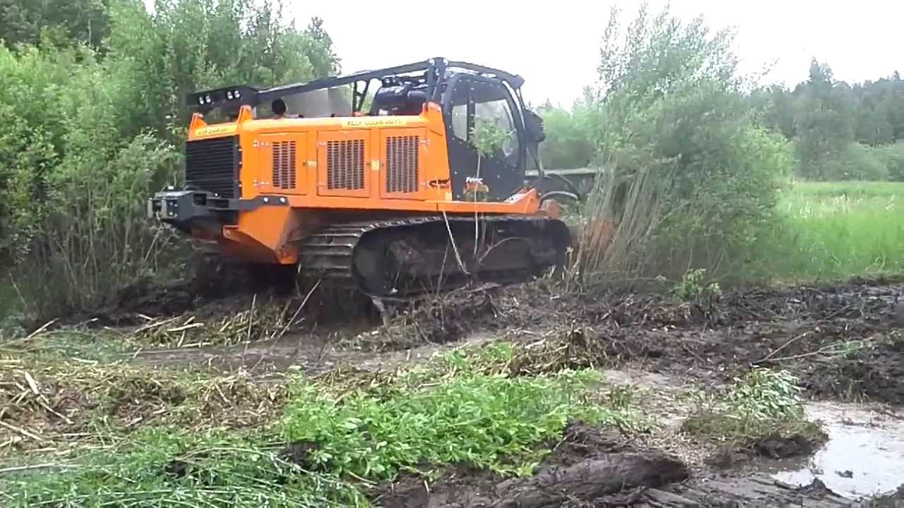 PrimeTech PT-300 forest mover, mulcher with Prime Tech PT300 FAE wood cutter from info@wifiplug.eu