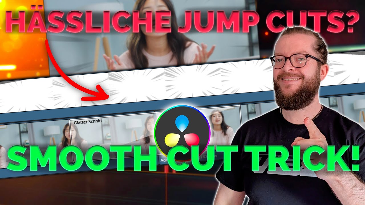 DaVinci Resolve: Der Glatter Schnitt Geheimtrick für unsichtbare Cuts 🤫