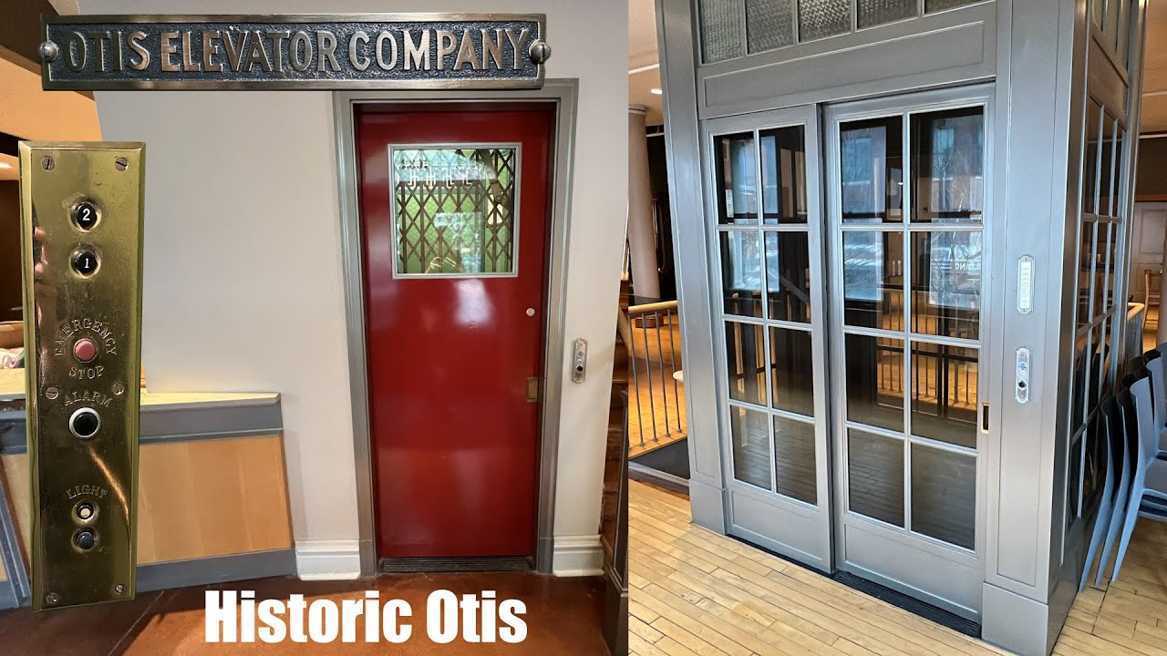 Historic 100 Year Old Otis Elevator