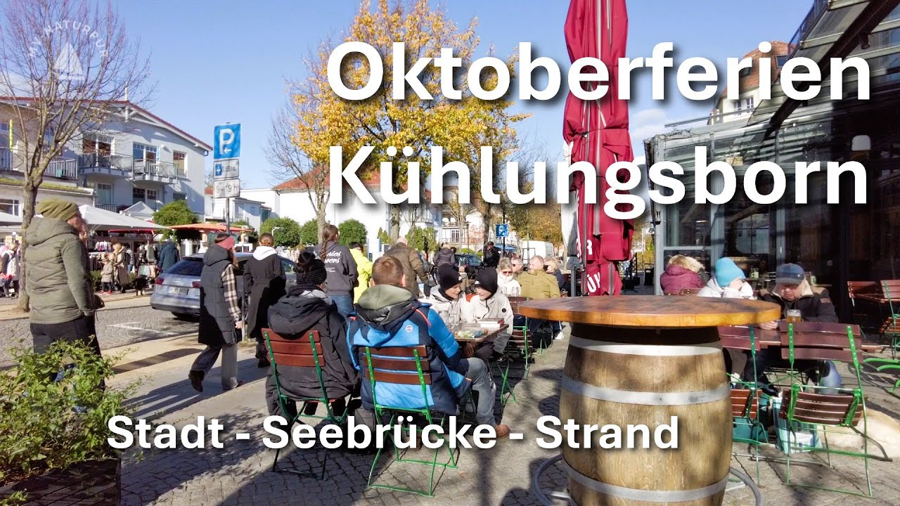 Oktoberferien Kühlungsborn - Stadt - Seebrücke - Strand