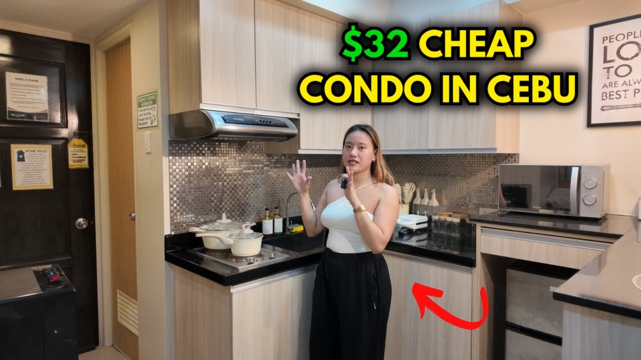 $32 AFFORDABLE CONDO FOR RENT IN CEBU, PHILIPPINES (Expats in the Philippines)