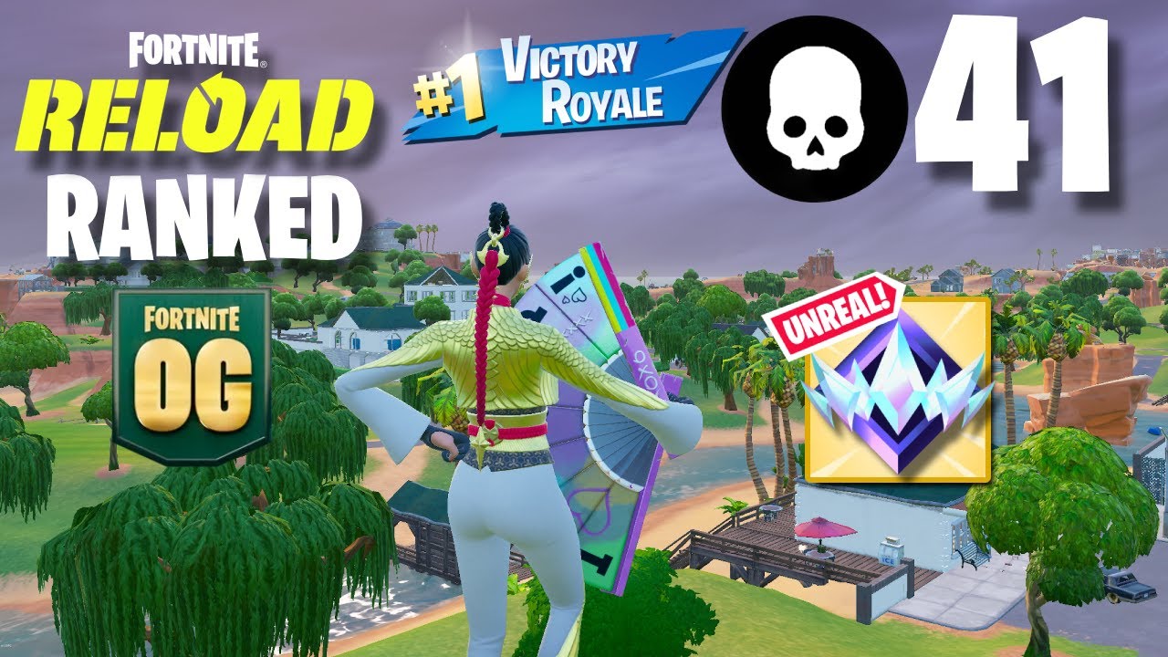 OG Fortnite Reload RANKED | High Kill Solo Zero Build Gameplay | Keyboard & Mouse