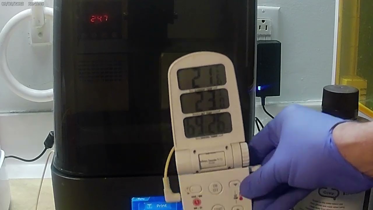 Anycubic Heater Temp Test #3dprinting #anycubic #3dprinted