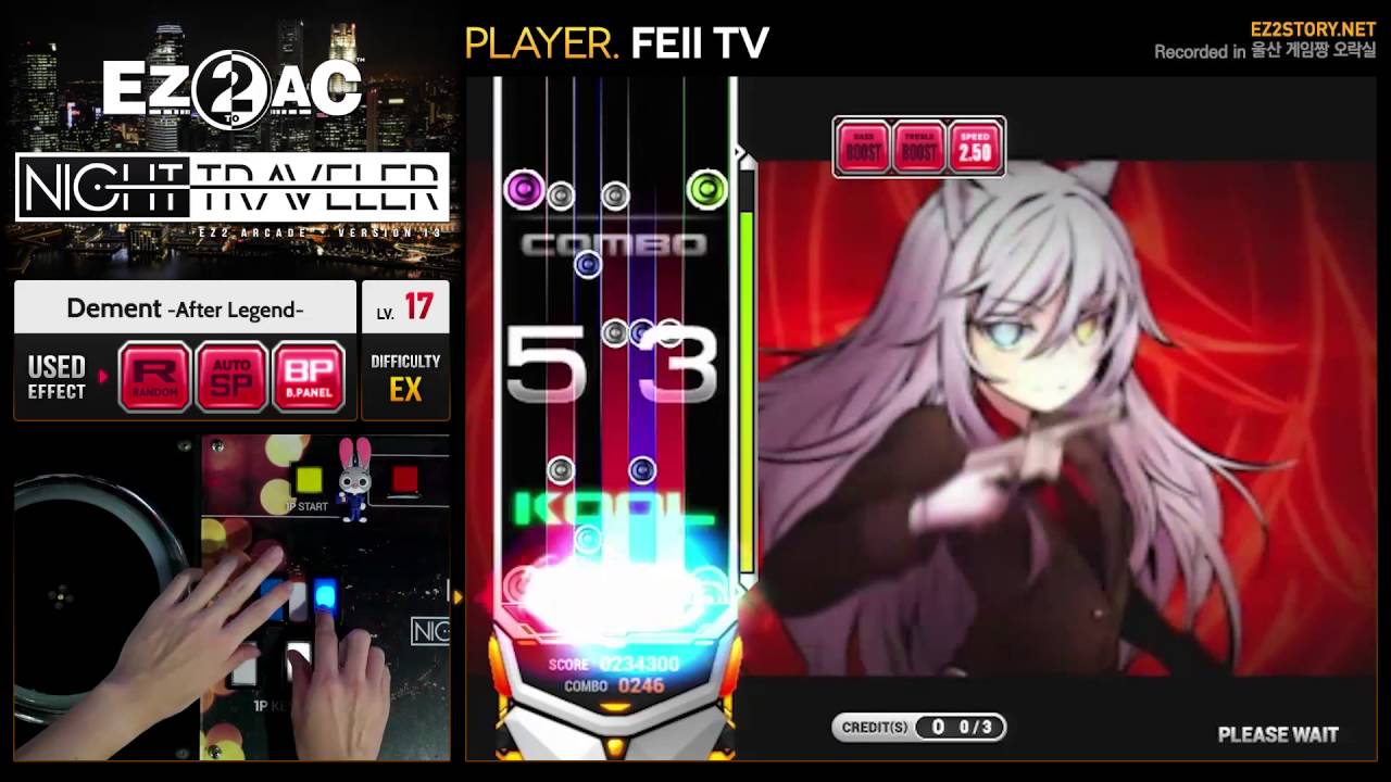 [EZ2AC : NT] 5K (17) Dement -After Legend- [EX]
