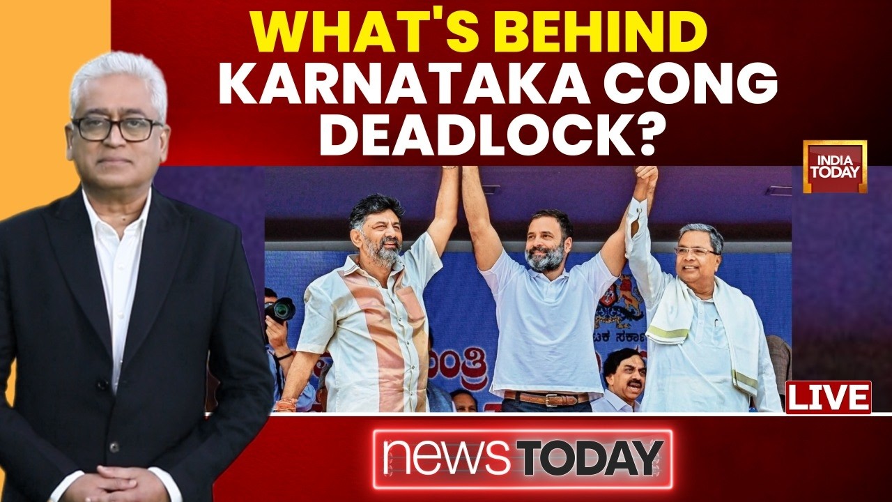 Rajdeep Sardesai LIVE: DK Shivakumar vs Siddaramaiah | What's Behind Karnataka Congress CM Deadlock?
