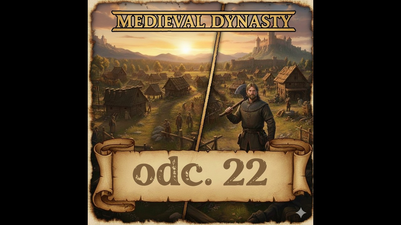 Medieval Dynasty - odc. 22 - nocne polowanko i nie... nie... niedźwiedź!!