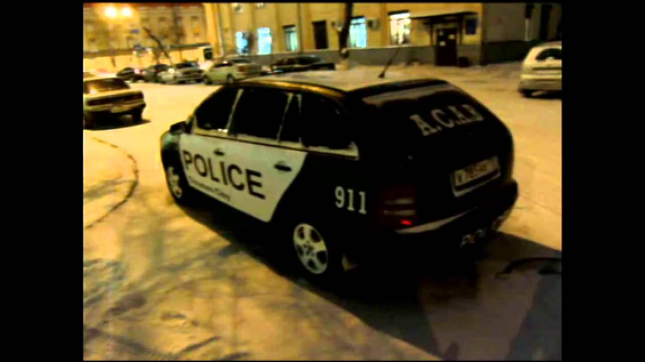 Tyumen cop's cars
