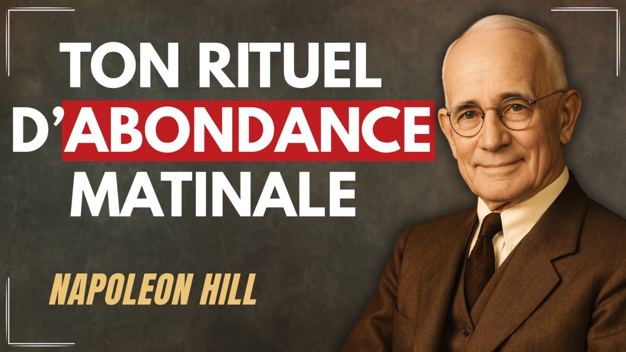 FAIS CECI AVANT TON CAFÉ — ET L’ABONDANCE VA S’OUVRIR | Napoleon Hill