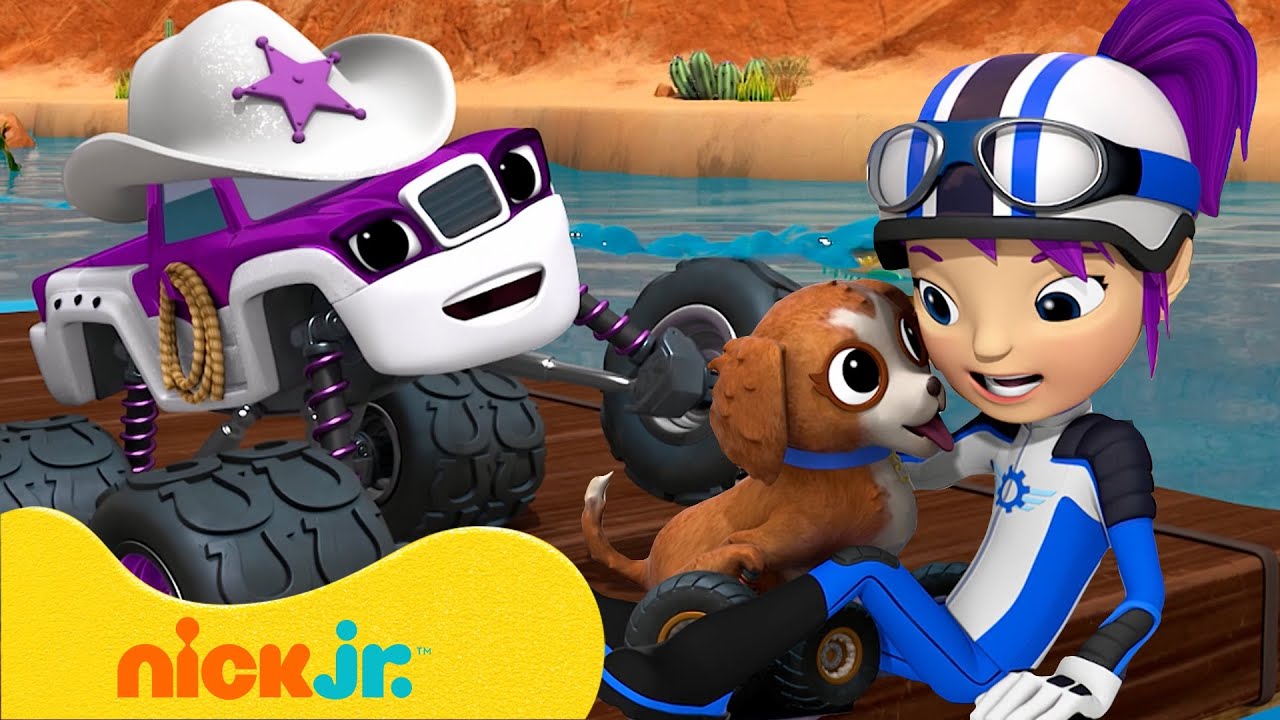 Blaze en de Monsterwielen | De coolste reddingen van Gabby & Starla! | Nick Jr. Nederlands