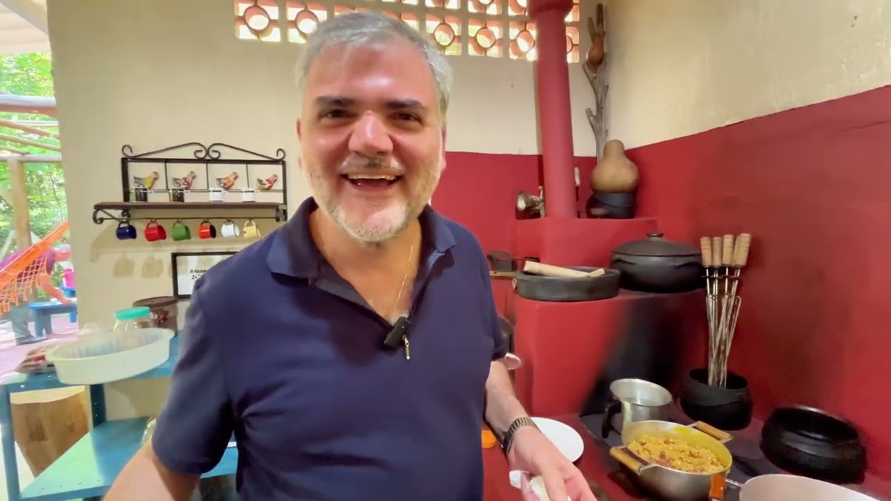 Fiz um Virado de Frango do Jeito de Antigamente
