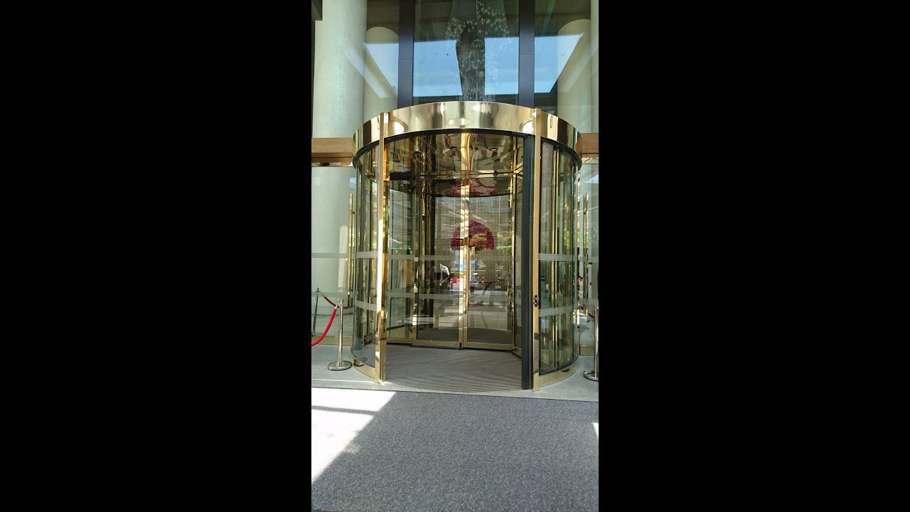 [TRONCO] Automatic 2-Wing Revolving door (二翼式旋轉自動門)