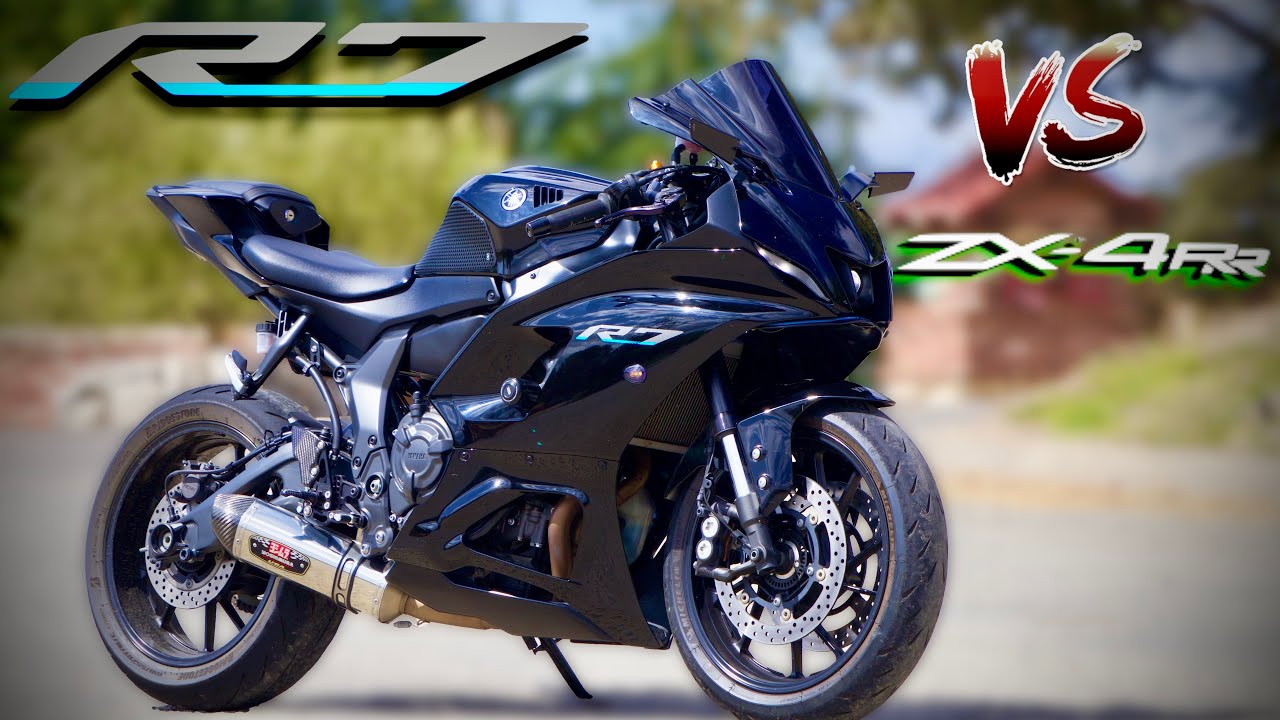 Yamaha R7 против Ninja ZX4RR