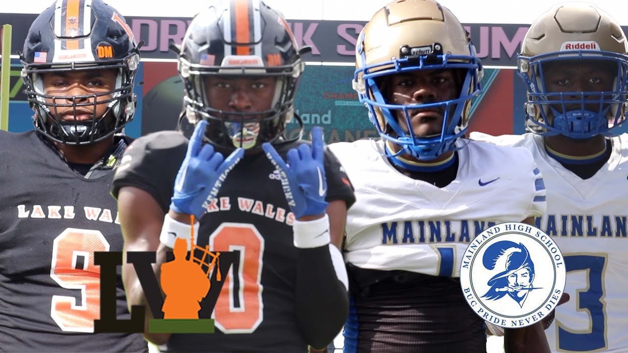 😲 Back and Forth Battle For The 🏆 Lake Wales Vs Daytona Mainland Class 3S State Championship 🏈🔥