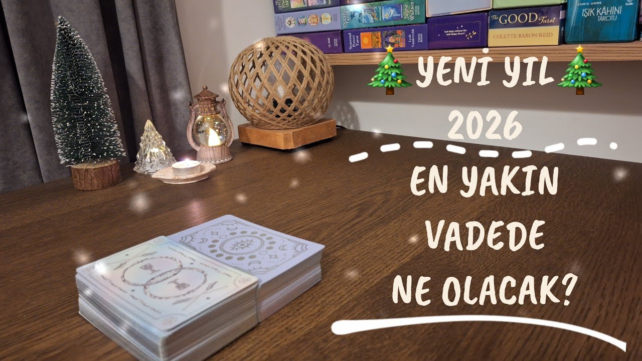 ✨️ En yakın vade 🎄 2026 🎄 Yeni yılda kısmetinde ne var? Öngörü ve içgörü açılımı ✨️