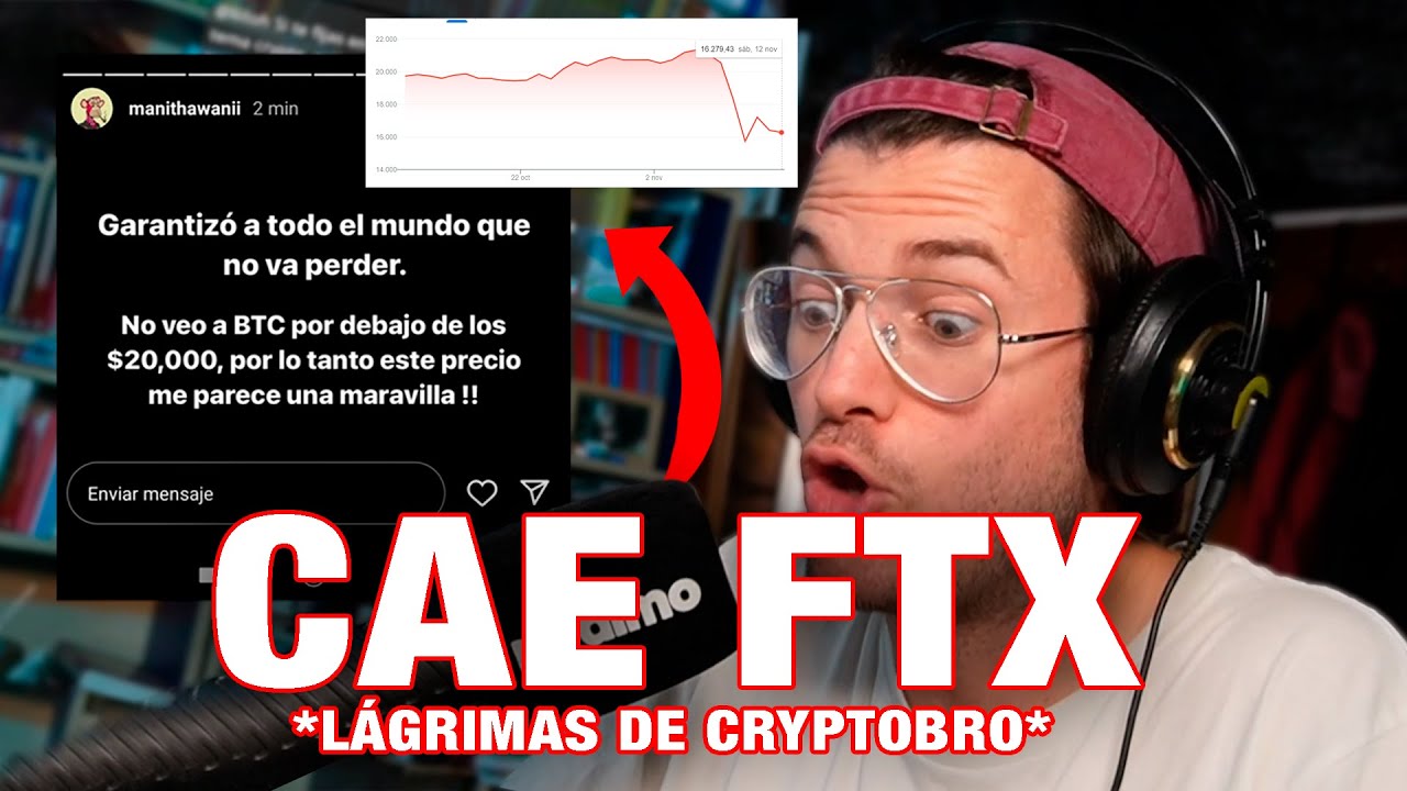 Cae FTX, cae BITCOIN, pero Mani Thawani y los BROS siguen dando la turra.