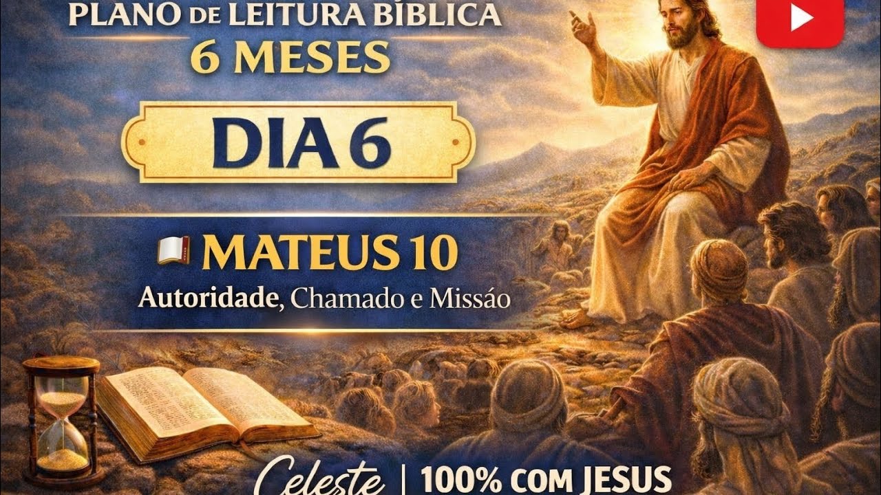 A BÍBLIA VIVA - 📚Leitura do Dia 6 - Evangelho de 