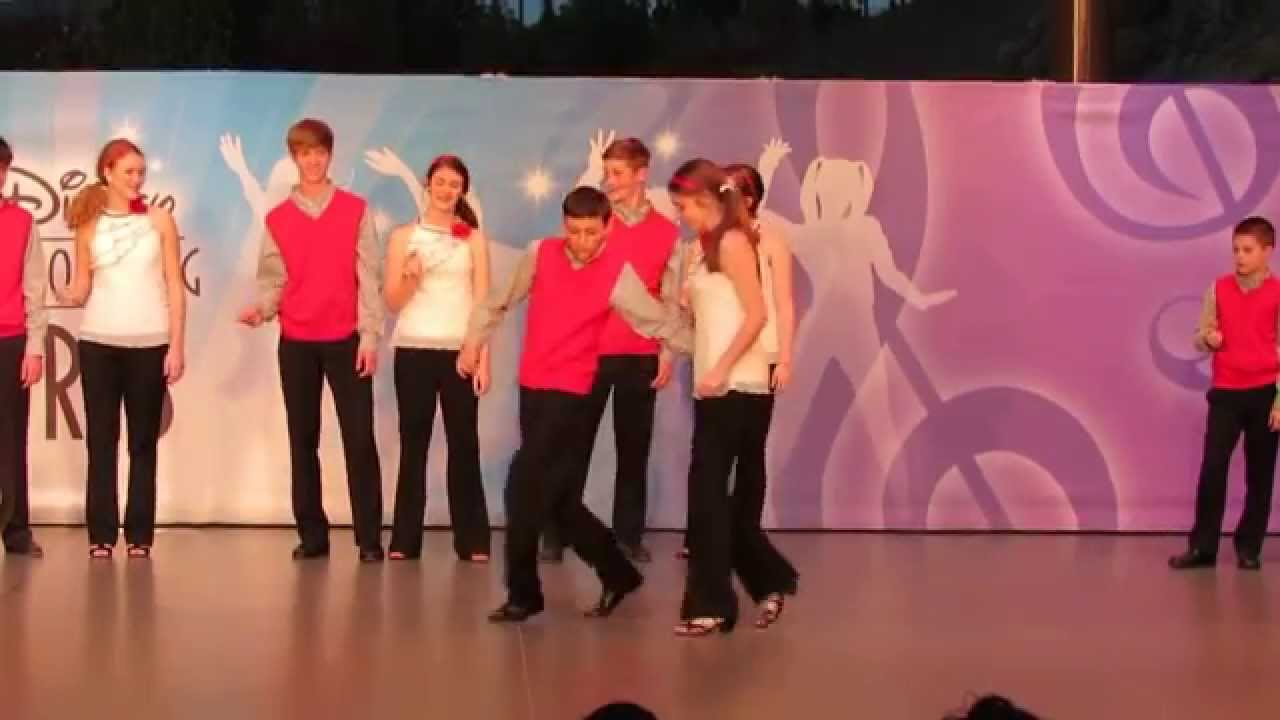 Shagtime 2 Dance team in Downtown Disney - December 2014