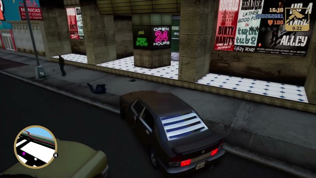 GTA 3 Cutting The Grass
