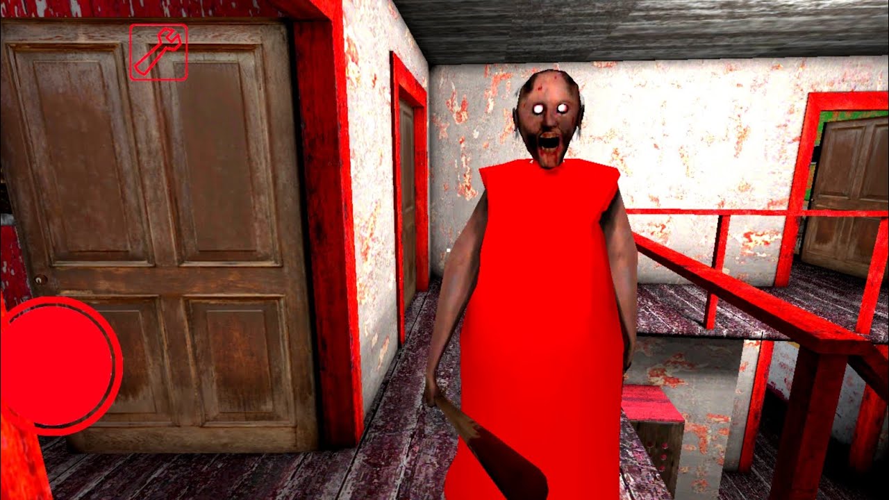 Granny Game Horror Escape Gameplay | Red Granny Ep08