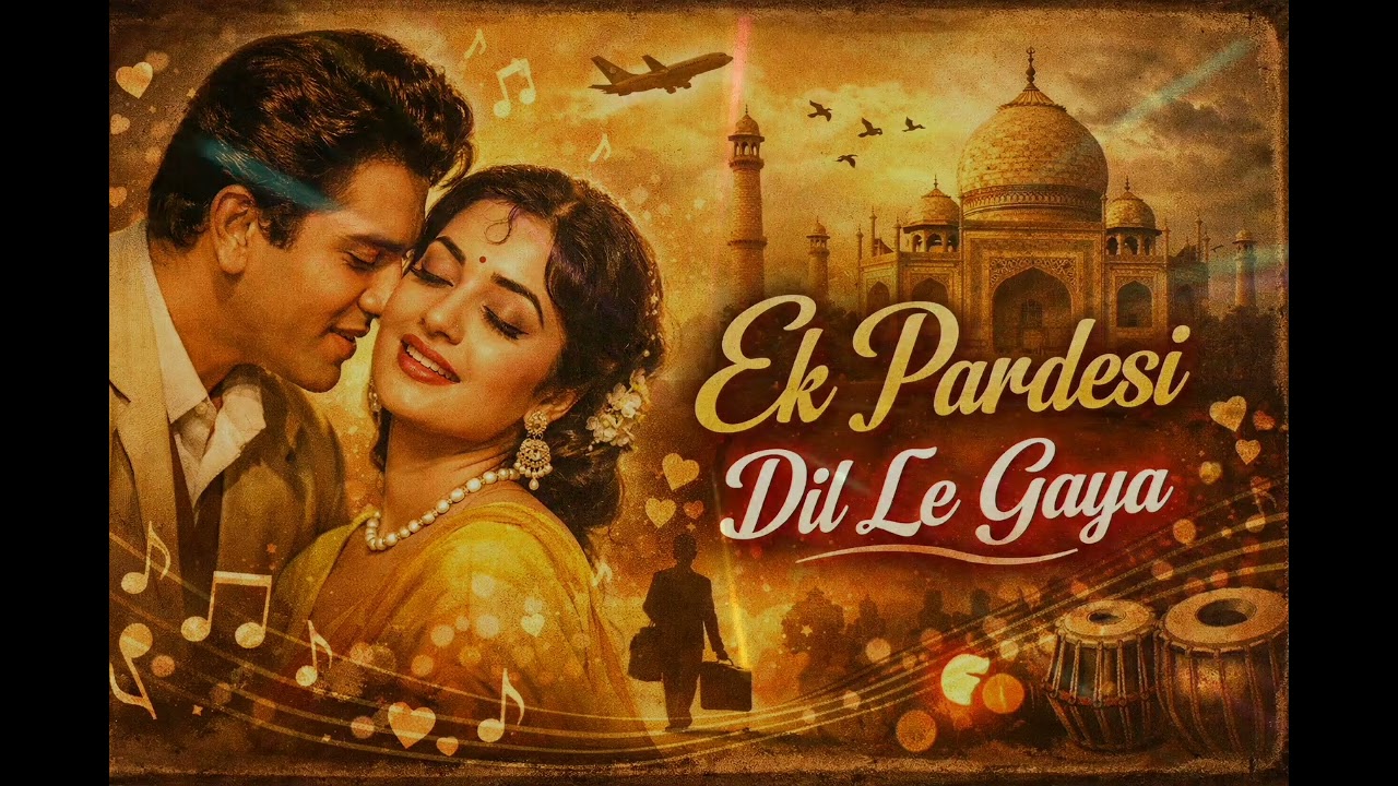 Ek Pardesi Dil Le Gaya ❤️ | Old Bollywood Style Romantic Song | Classic Love Song 2026