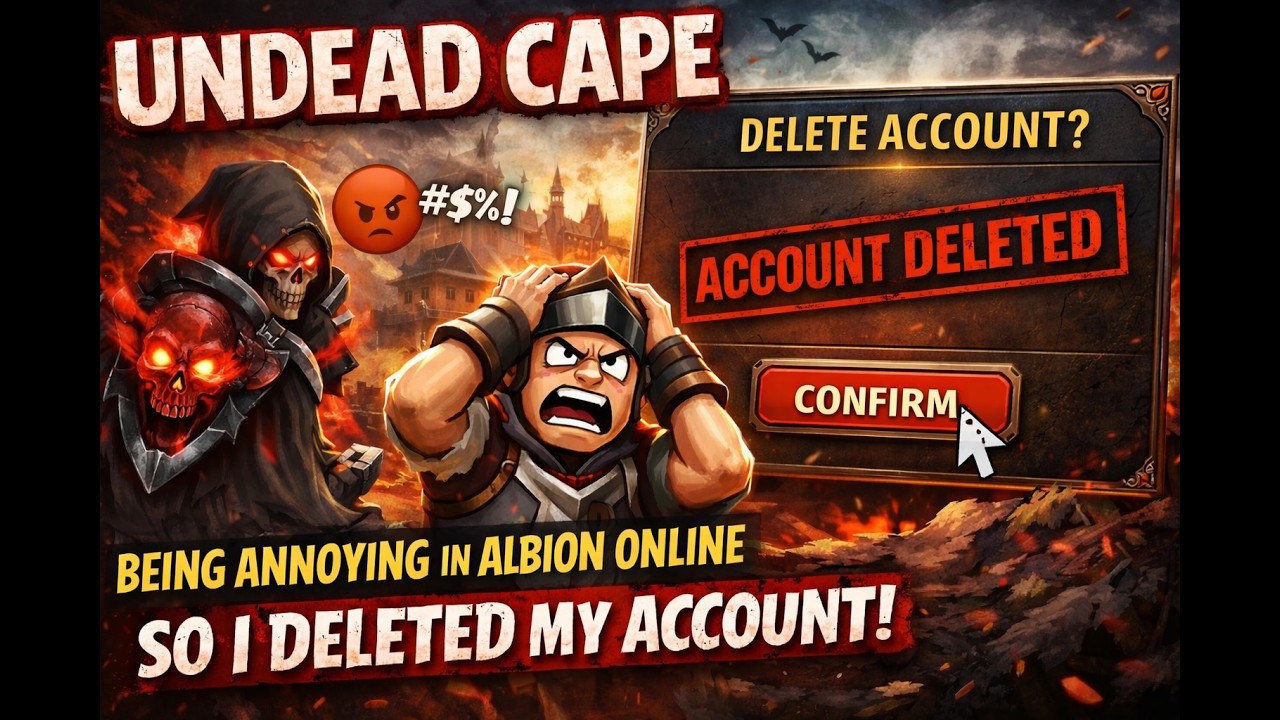 undead cape annoyed me!!! and i deleted my account