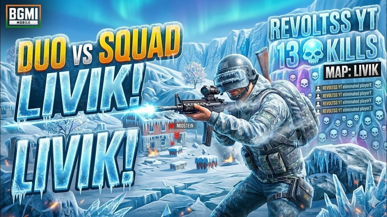 DUO VS SQUAD GOT SHOCK AFTER THIS 1V4 CLUTCH IN BGMI 🔥 BIG YOUTUBER VS ME - BGMI NEW GAMEPLAY 