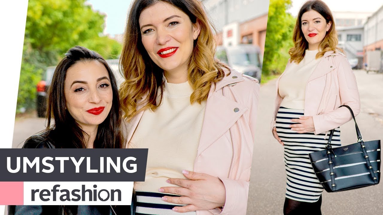 UMSTYLING:  Maria im 9. Monat schwanger ~ refashion | OTTO