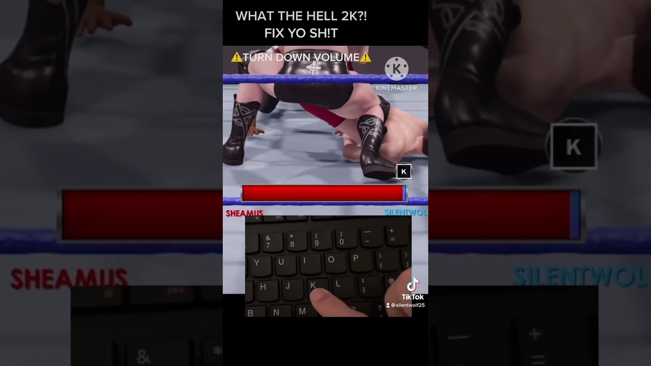 WWE 2K22 submission glitch m 