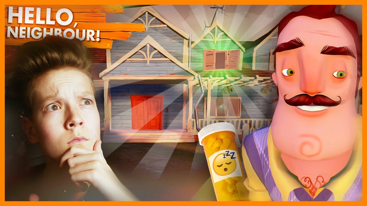 TAJNÝ VCHOD DO DRUHÉHO PATRA A PRÁŠKY NA SPANÍ! | Hello Neighbor #2