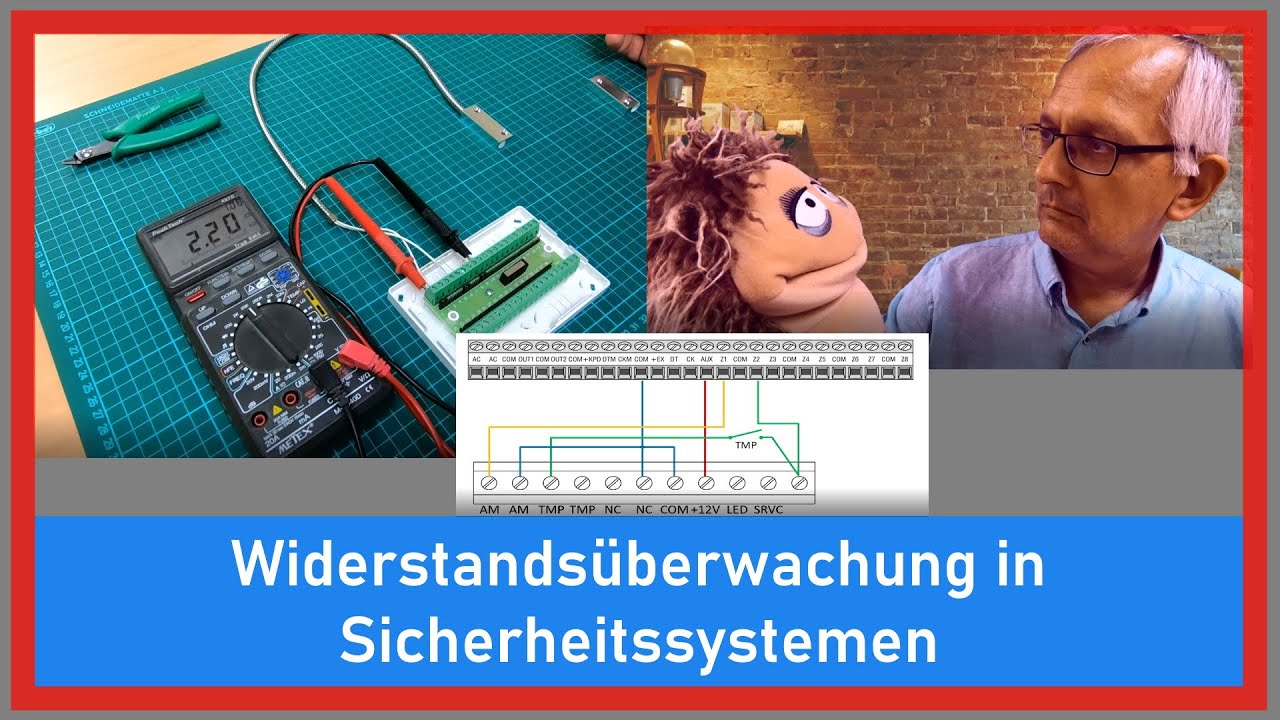 [Basics] Widerstandsüberwachung in Sicherheitssystemen (NO, NC, EOL, 2EOL, DEOL, 3EOL ...)