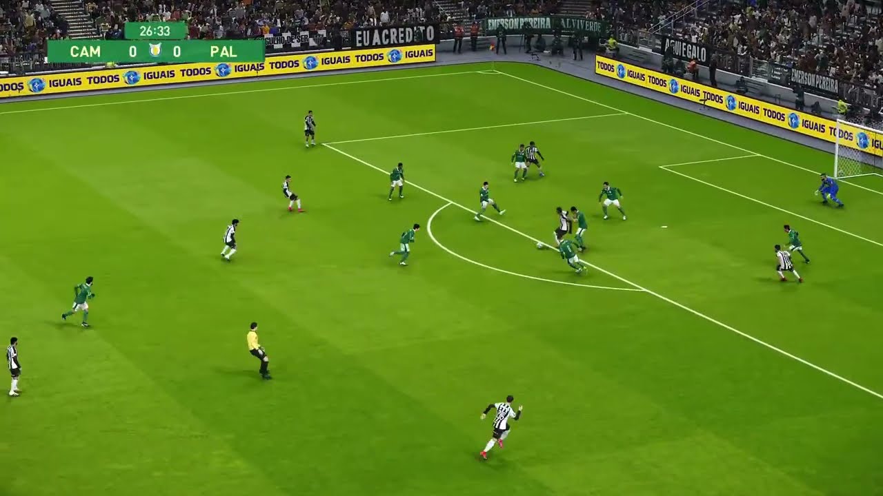 1tl5tico-MG x P1lm5iras AO VIVO COM IMAGENS SIMULAÇÃO GAMEPLAY  PES2021 PS5