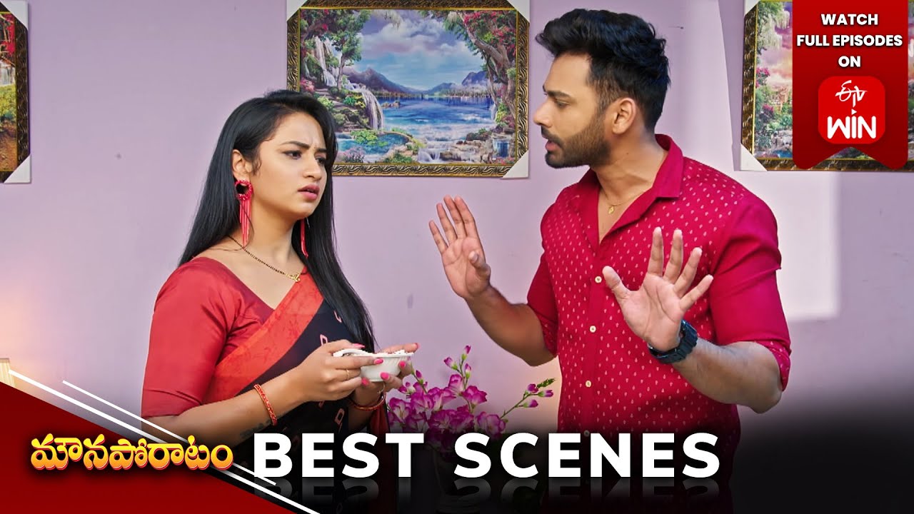 Mouna Poratam Best Scenes: 23rd January 2025 Episode Highlights | Watch Full Episode on ETV Win
