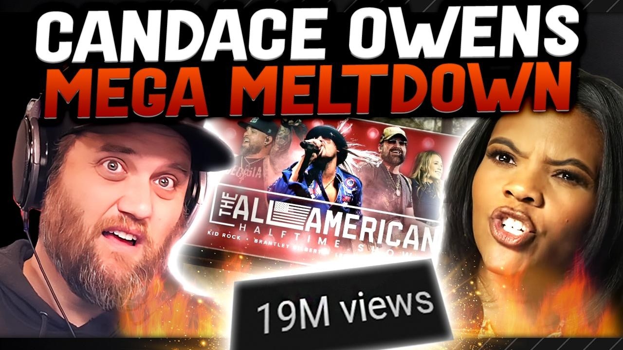 SUPER BOWL MELTDOWN BY CANDACE OWENS AS TPUSA ALL AMERICAN HALF TIME IS MASSIVE SUCCESS!