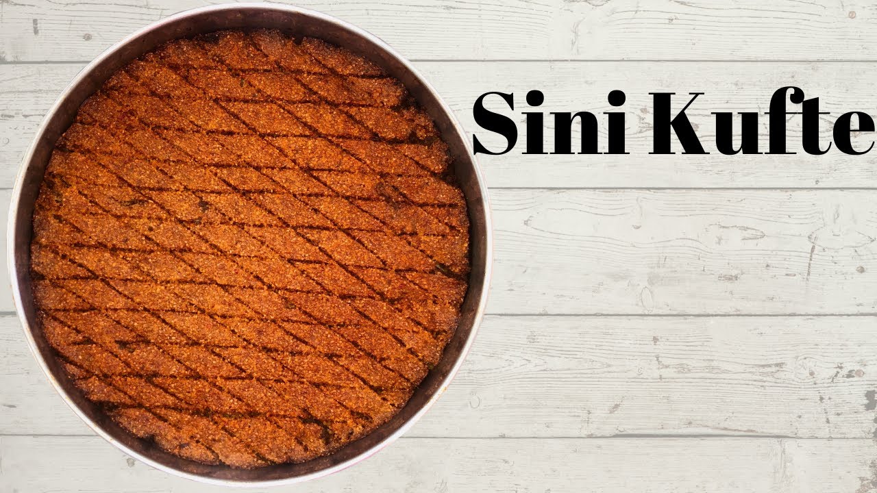 The BEST Sini Kufte Recipe | Kibbeh Bil Sanieh | Eats With Gasia