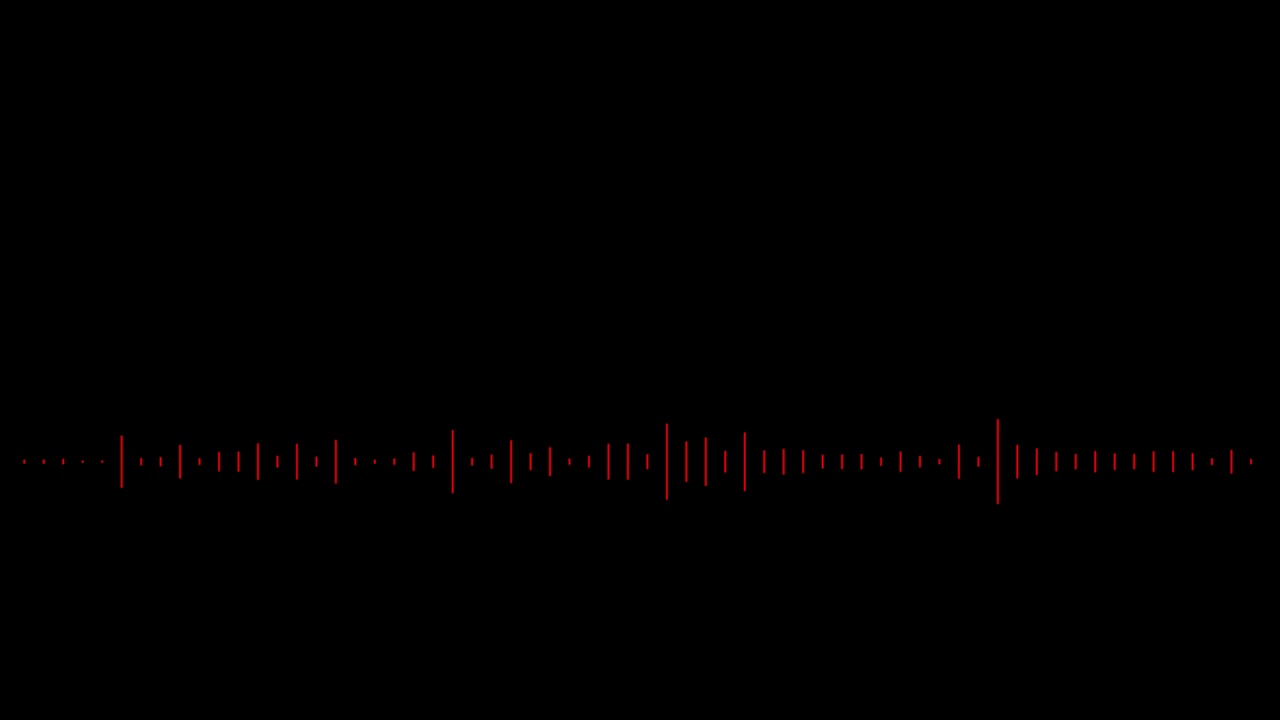 FREE AUDIO SPECTRUM 4K ULTRA HD RED AUDIO WAVEFORM