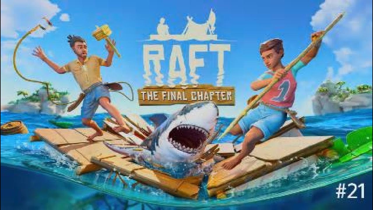 Raft #21 Terminamos de explorar el buque abandonado y llegamos a una isla con un nuevo bioma