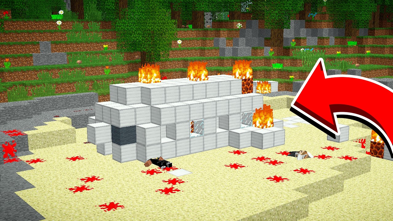 SAMALYOTIM ODAMXO'RLAR OROLIGA TUSHIB QOLDI 😱 | MINECRAFT UZBEKCHA