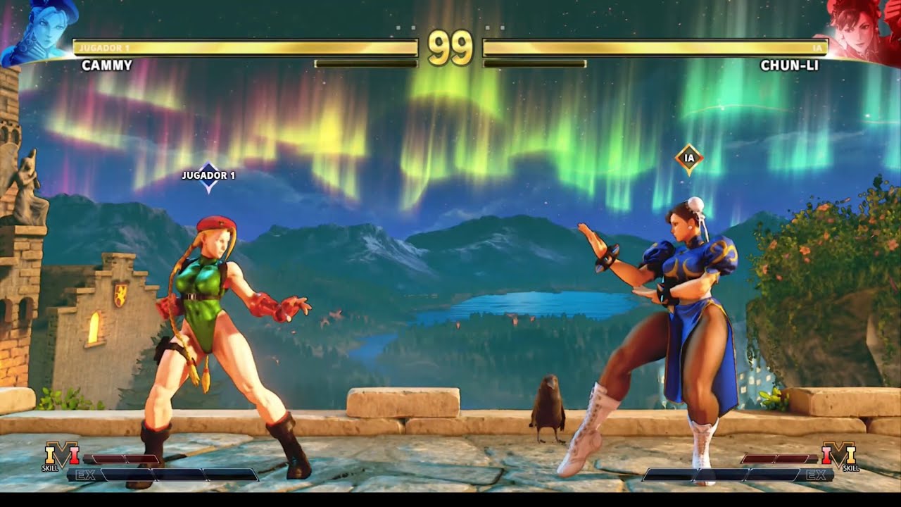 Cammy vs Chun li HARDEST - Street fighter V battle match