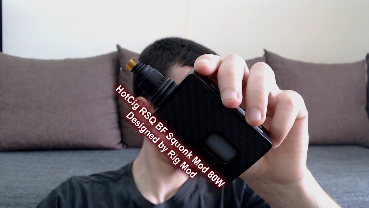 [Greek] HotCig RSQ BF Squonk Mod 80W Designed by Rig Mod