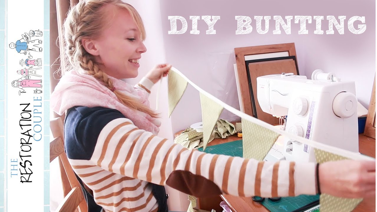 HOW TO MAKE BUNTING - with The Bath Bunting Company