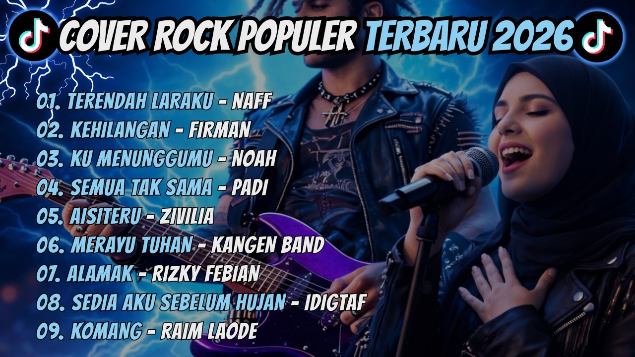 Cover Rock Populer 2026 Full Album 🎸 Lagu Indonesia Terbaik Sepanjang Masa