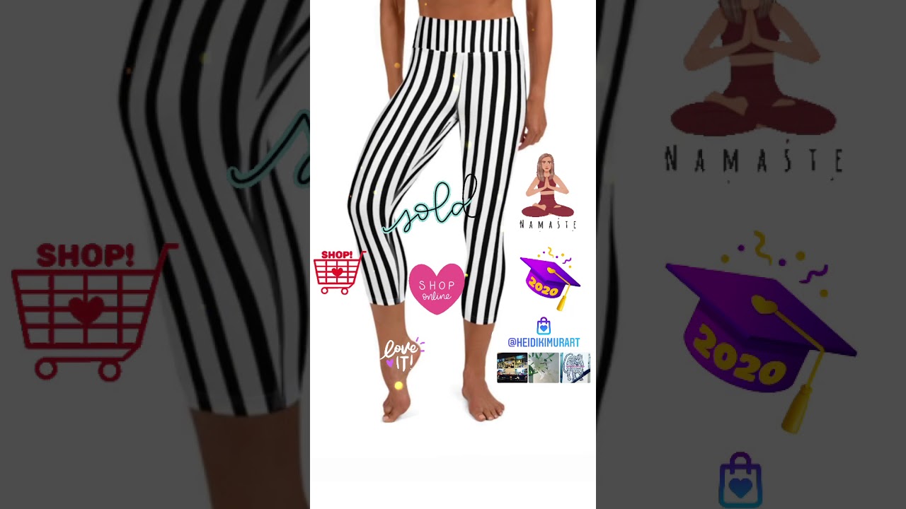 Just sold! Get your Capri striped leggings today !  Fashion forward designer outfits !