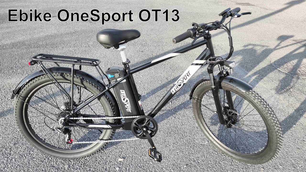 Электронный велосипед Onesport OT13 48 В 250 Вт, бесщеточный, 25 км/ч - обзор и тест