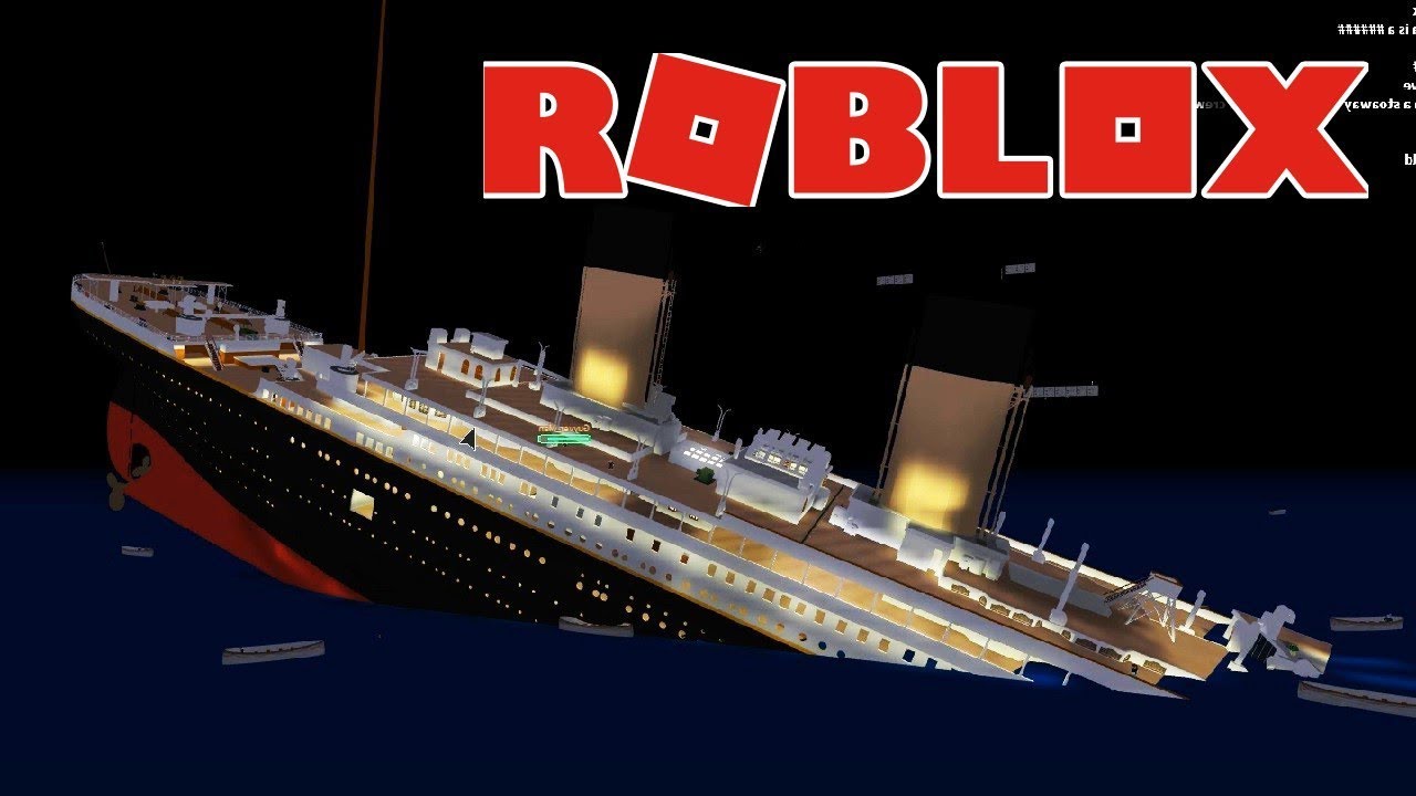 Гибель Титаника в ROBLOX
